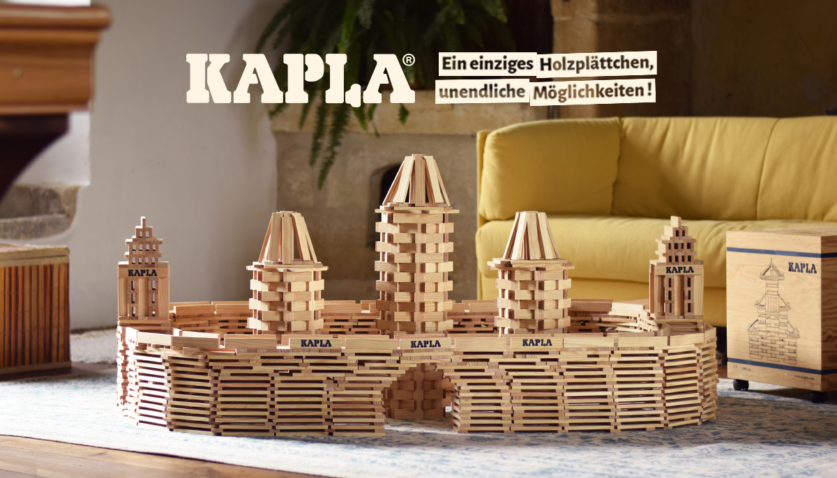 Willkommen im Kapla Online-Shop